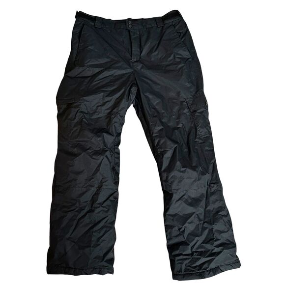 Columbia Womens Adjustable Button Polyester Zip Ski and Snow Pants Size L - Picture 1 of 5